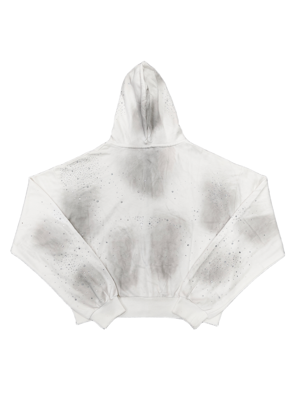 Vale Forever Classico Zip Up Hoodie White