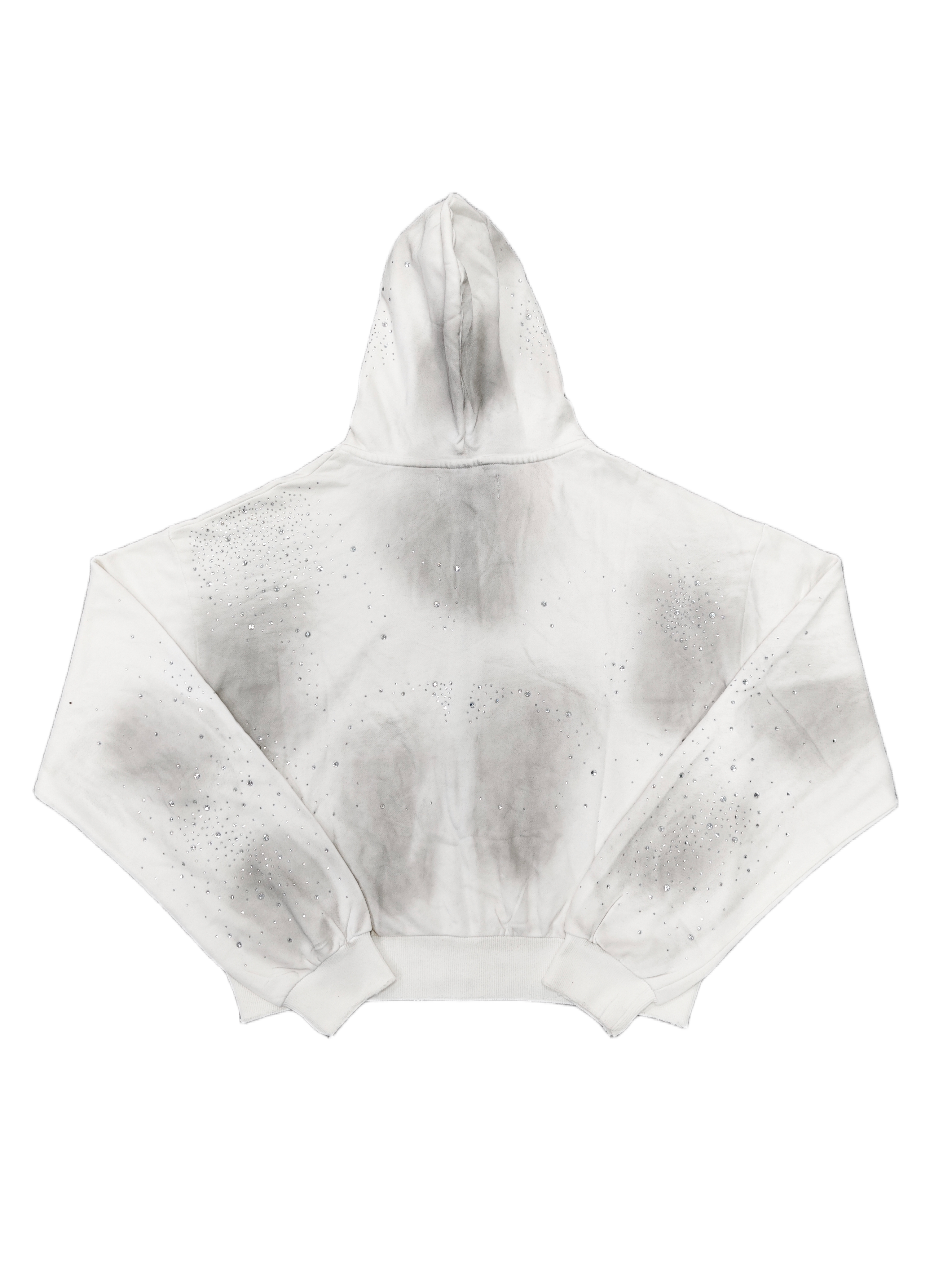 Vale Forever Classico Zip Up Hoodie White