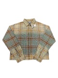 Vale Forever Rhinestone Spider Web Flannel Shirt