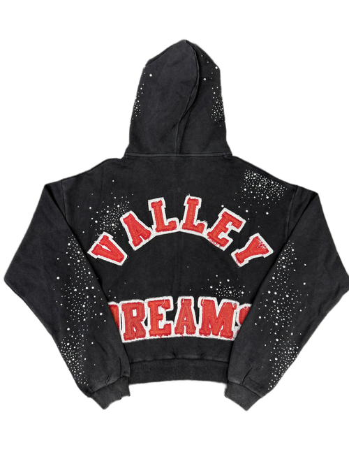 Vale Forever Pluto Cluster Zip Up Hoodie Black