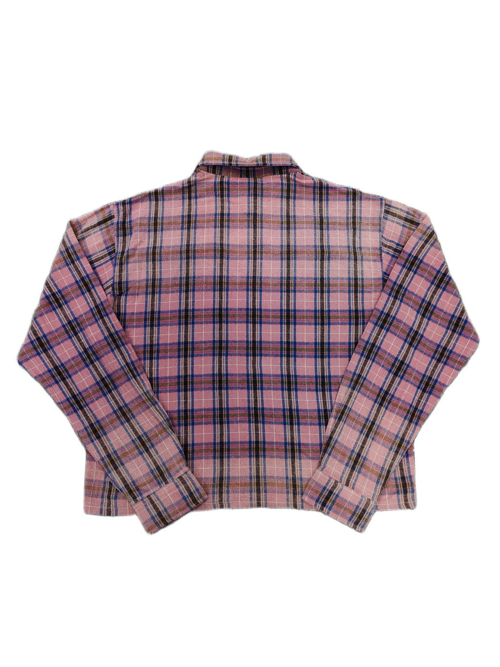 Vale Forever Rhinestone Spider Web Flannel Shirt