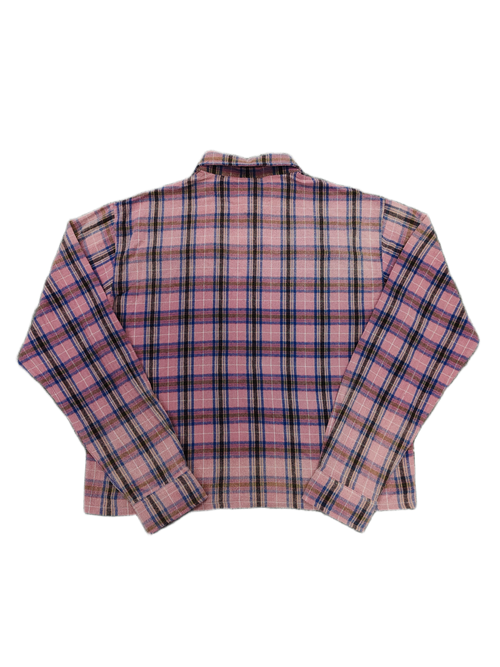 Vale Forever Rhinestone Spider Web Flannel Shirt