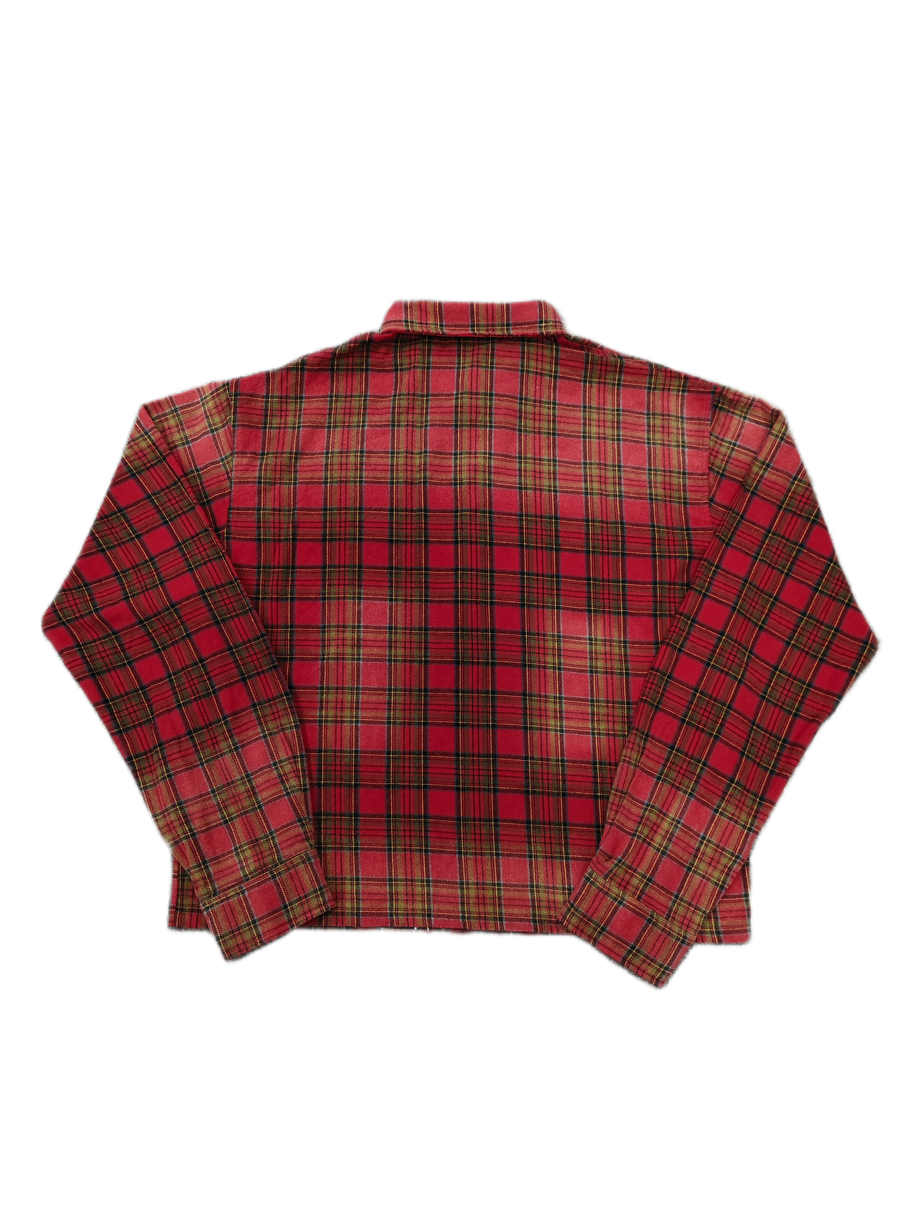 Vale Forever Rhinestone Spider Web Flannel Shirt