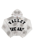 Vale Forever Classico Zip Up Hoodie White