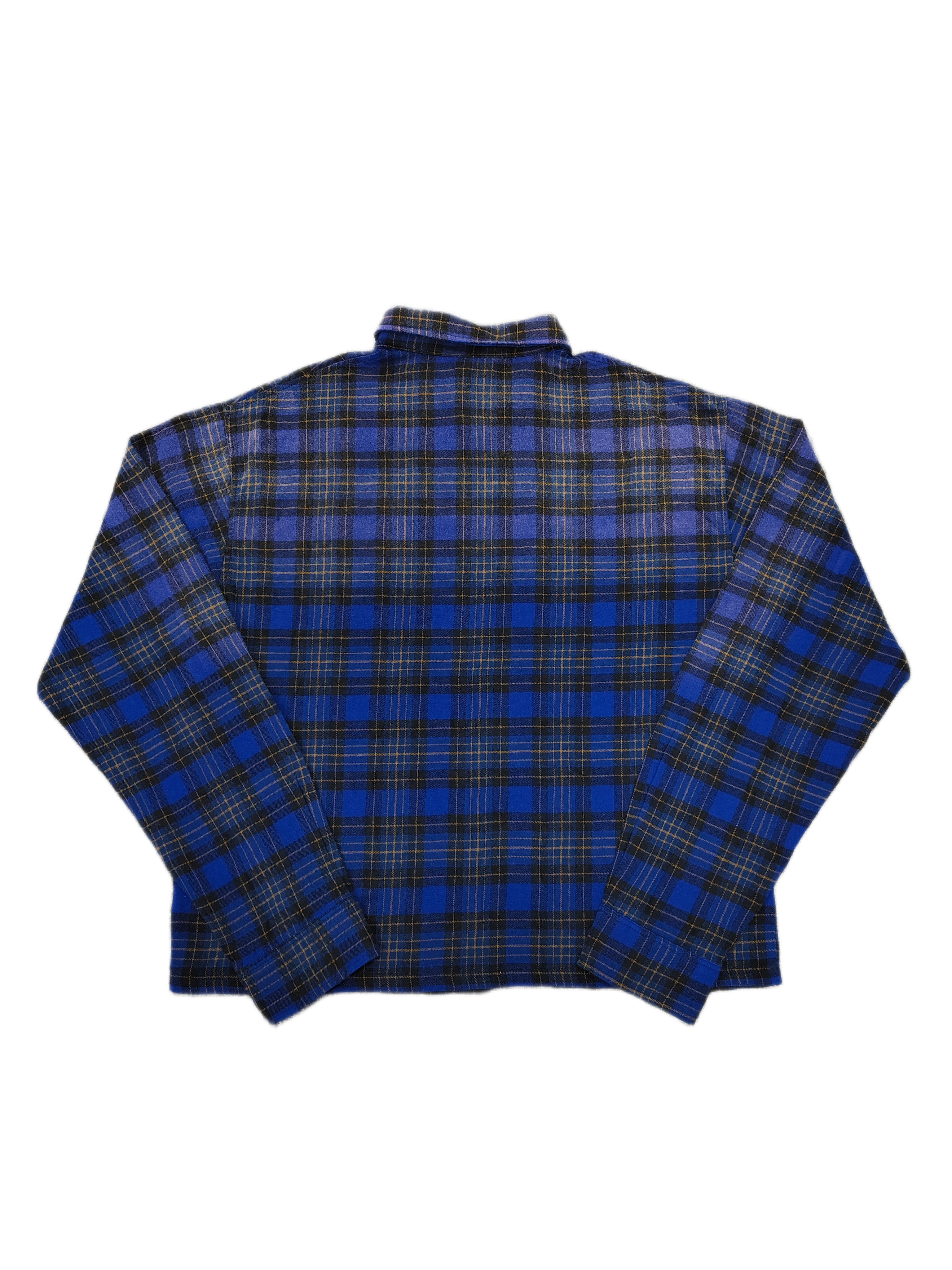Vale Forever Rhinestone Spider Web Flannel Shirt