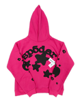 Sp5der Beluga Hoodie Pink