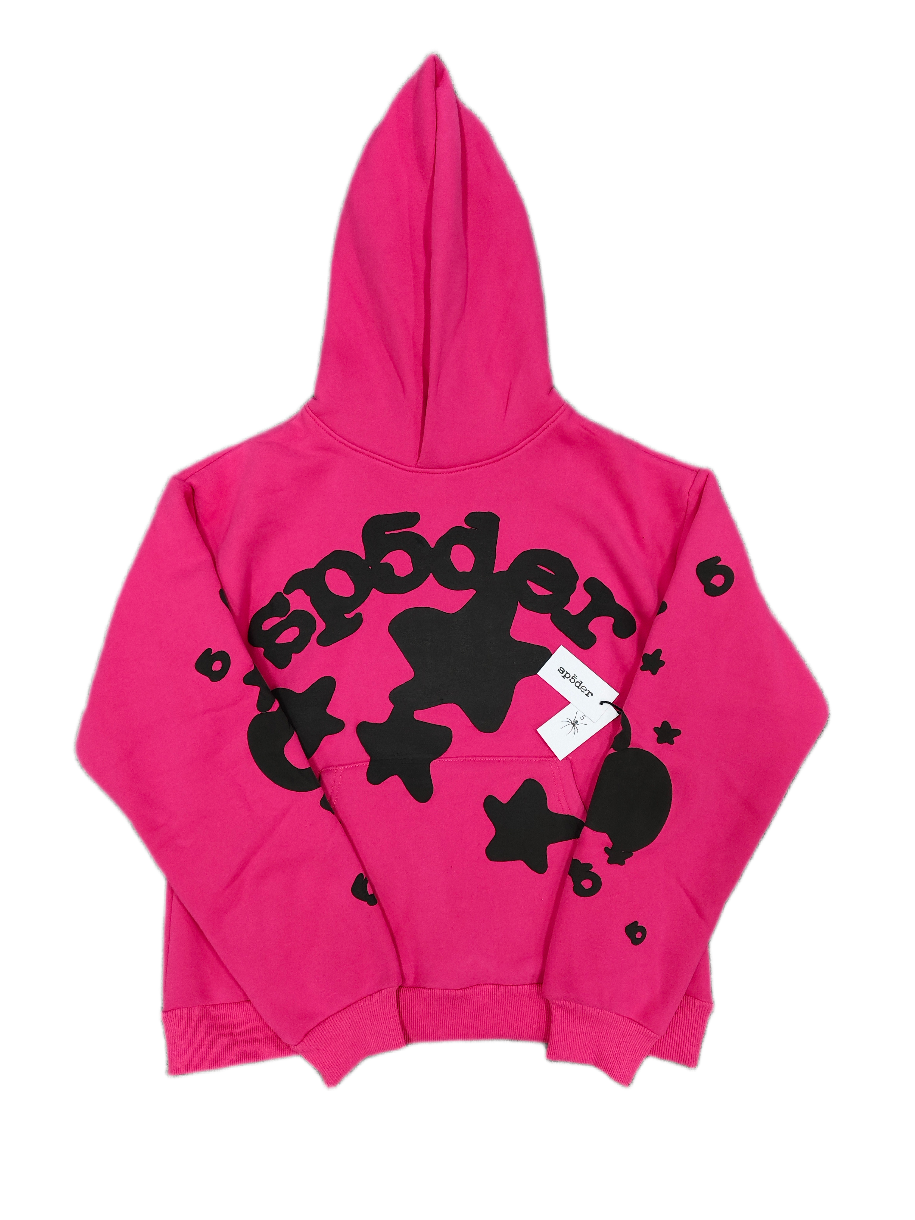 Sp5der Beluga Hoodie Pink