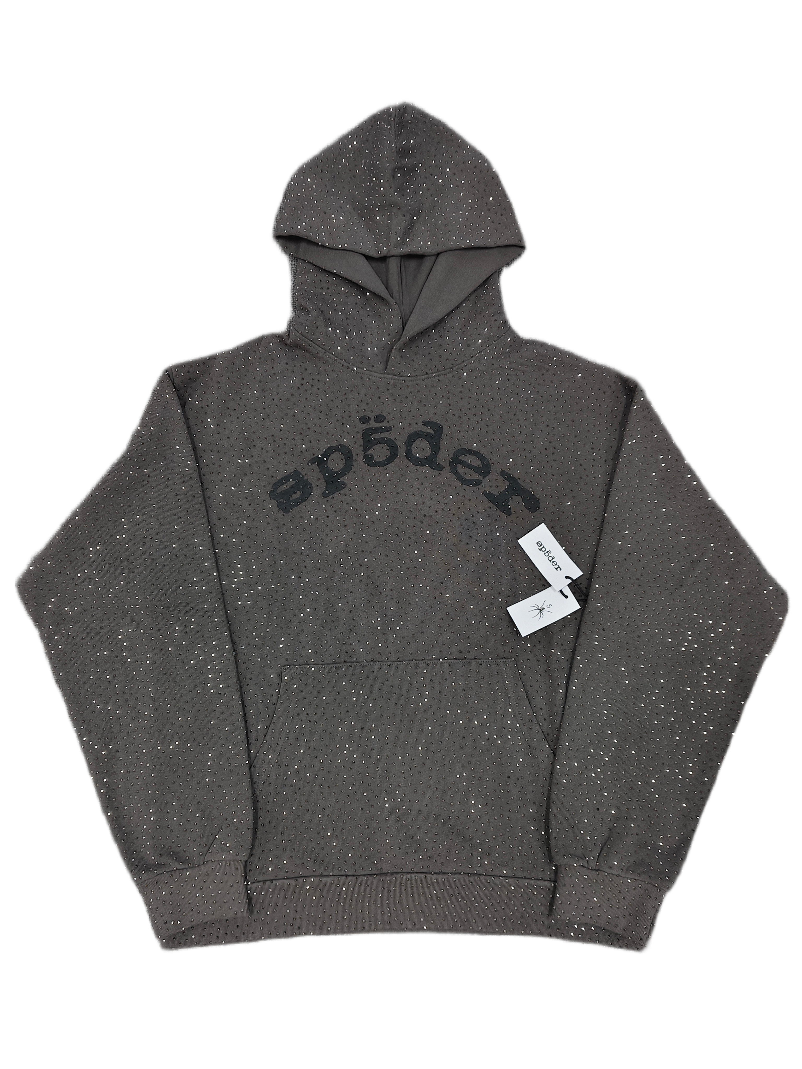 Sp5der VVS Grey Hoodie